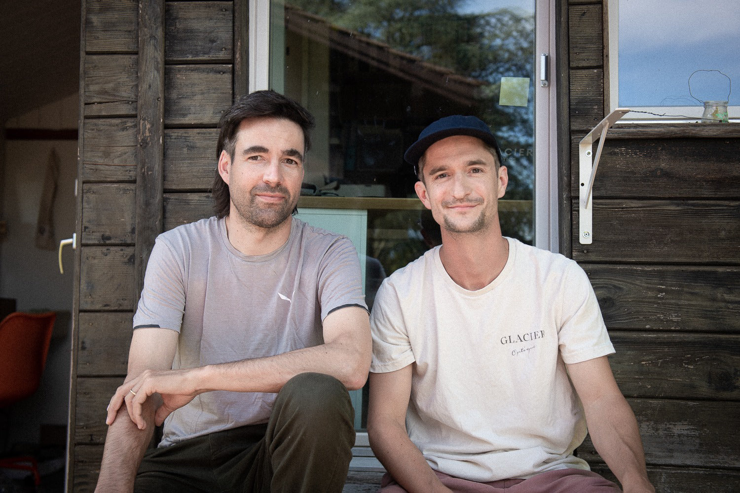 The two Glacier Optics co-founders, close-up