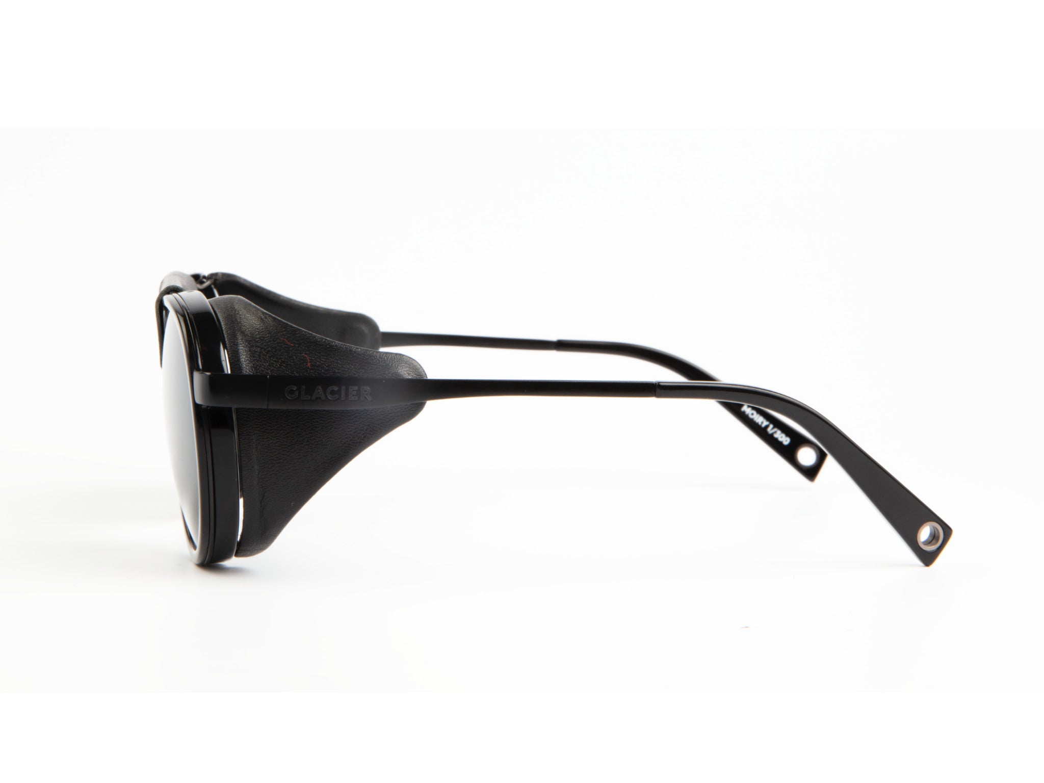 Leather shield sunglasses online